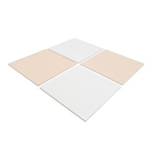 IGLU Large Foam Puzzle Mats 4 dalių žaidimų kilimėlis, smėlio ir baltas
