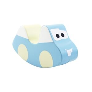 IGLU Car minkštas supamas žaislas, šviesiai mėlynas