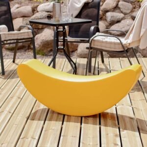 IGLU Banana minkštas supamas žaislas, geltonas