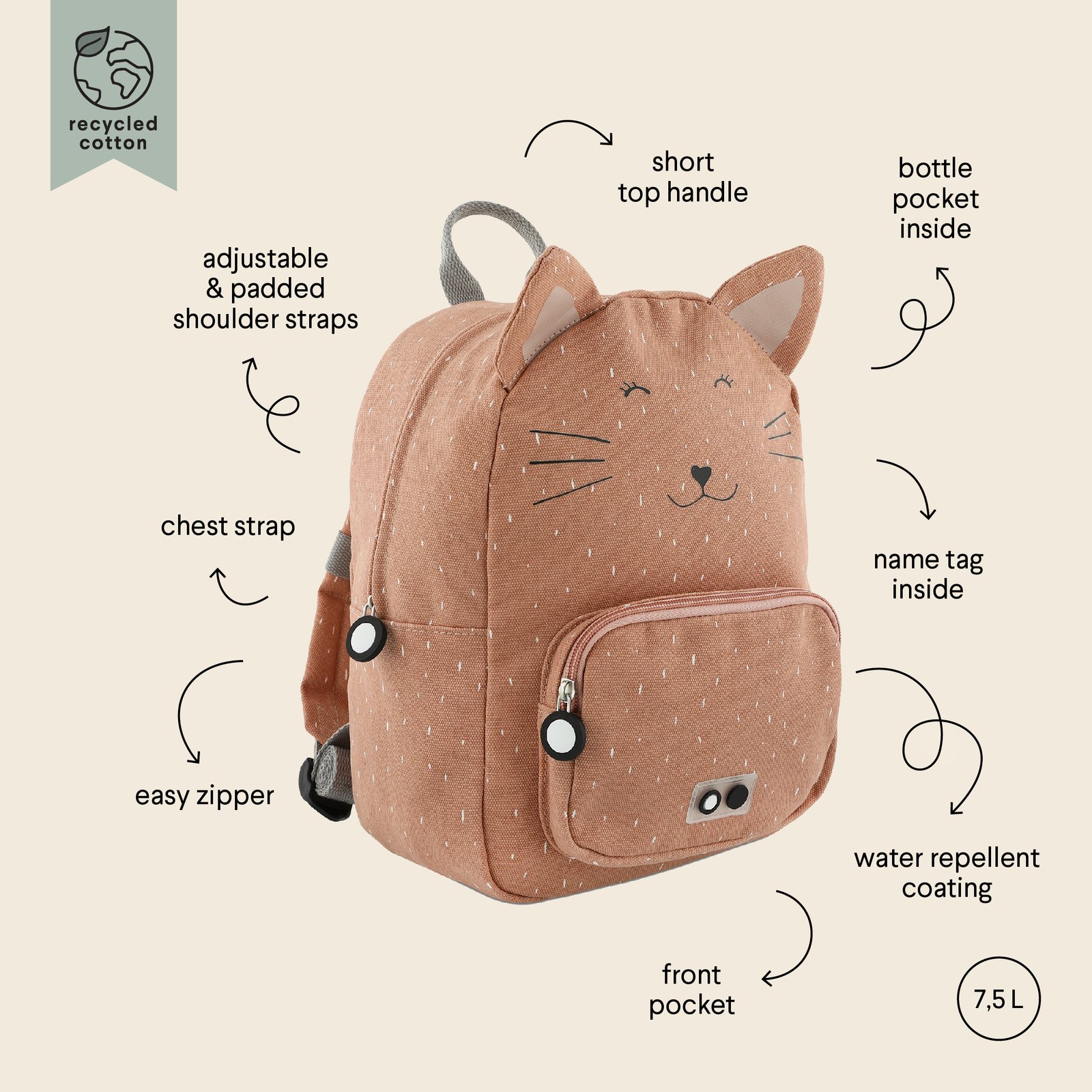 Backpack - Mrs Cat - Image 2