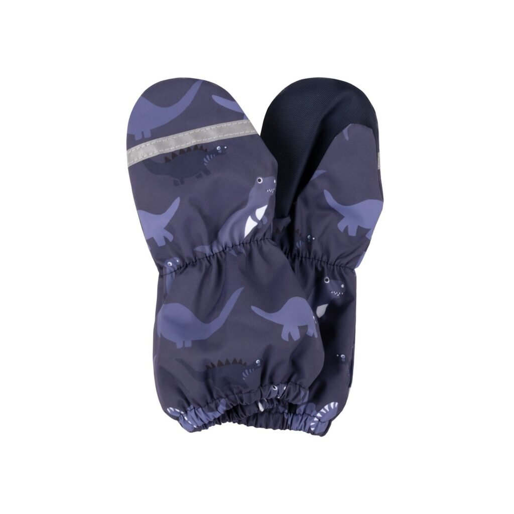 Blue Spring/Autumn Mittens