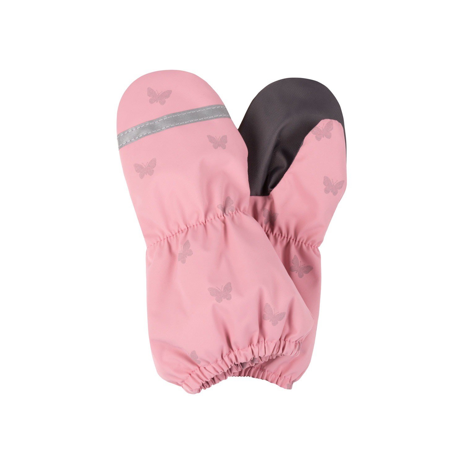 Pink Reflective Spring/Autumn Mittens